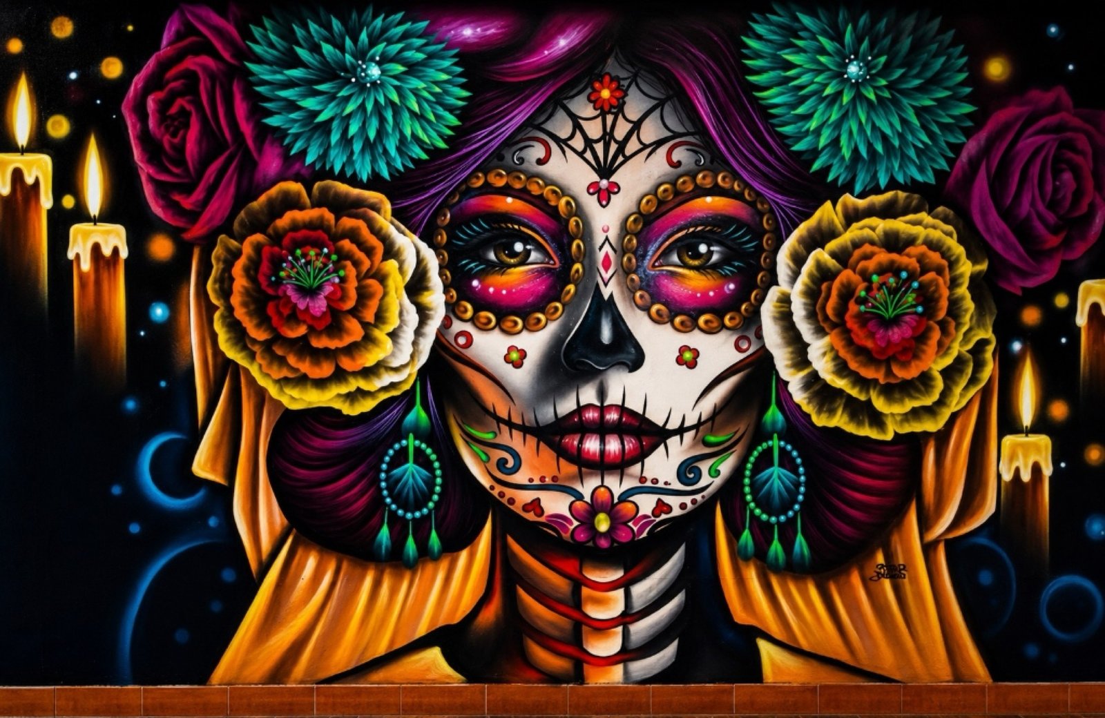 La Cantina Mexicana - Catrina Ilustrada